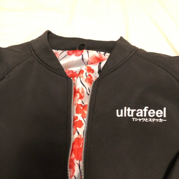 Cherry Blossom Bomber Jacket - Picture 4 of 4